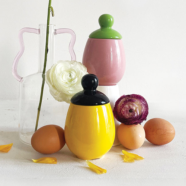AggCoddler Karin A Porcelain Multi-Purpose Gourmet Egg Cooker