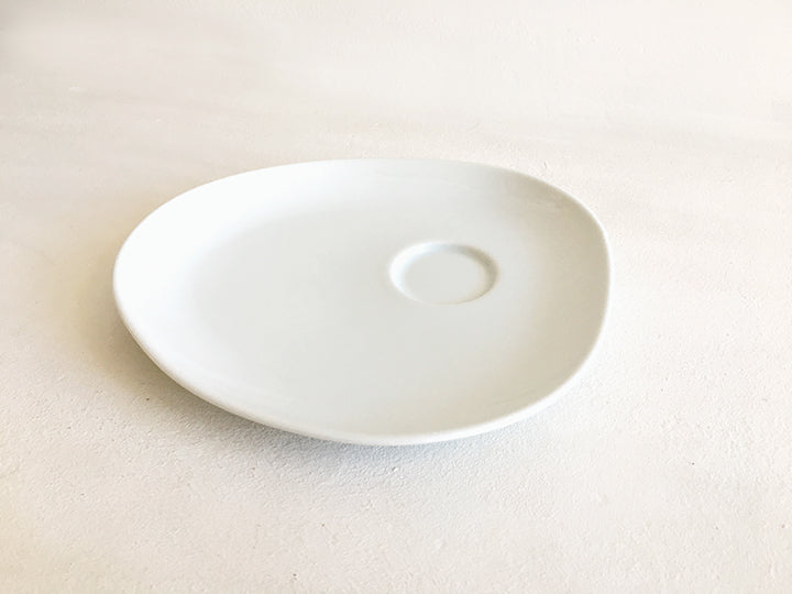 AggCoddler 2-Piece Henrik Porcelain Multi-Purpose Gourmet Egg Cooker and Porcelain Gustav Serving Plate Set