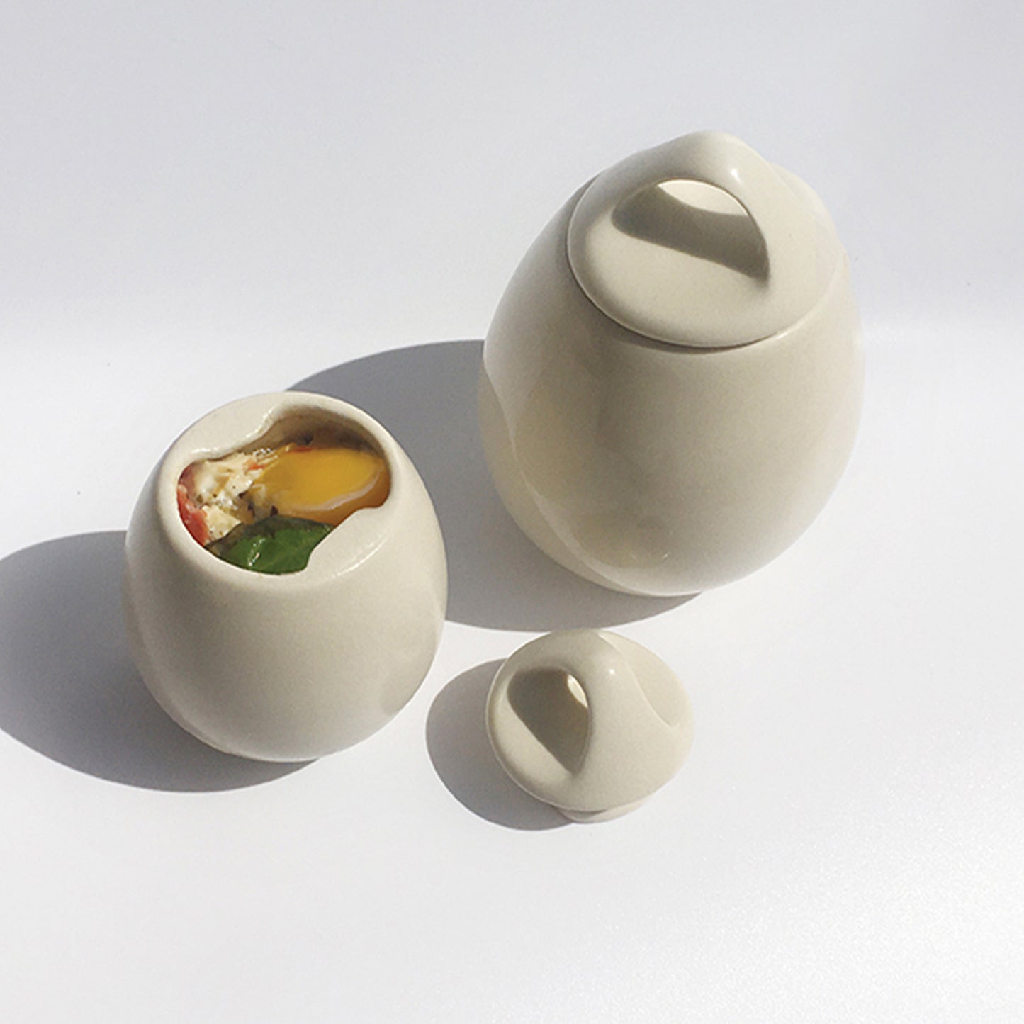 AggCoddler Tall Sushi Porcelain Multi-Purpose Gourmet Egg Cooker - AggCoddlerUSA